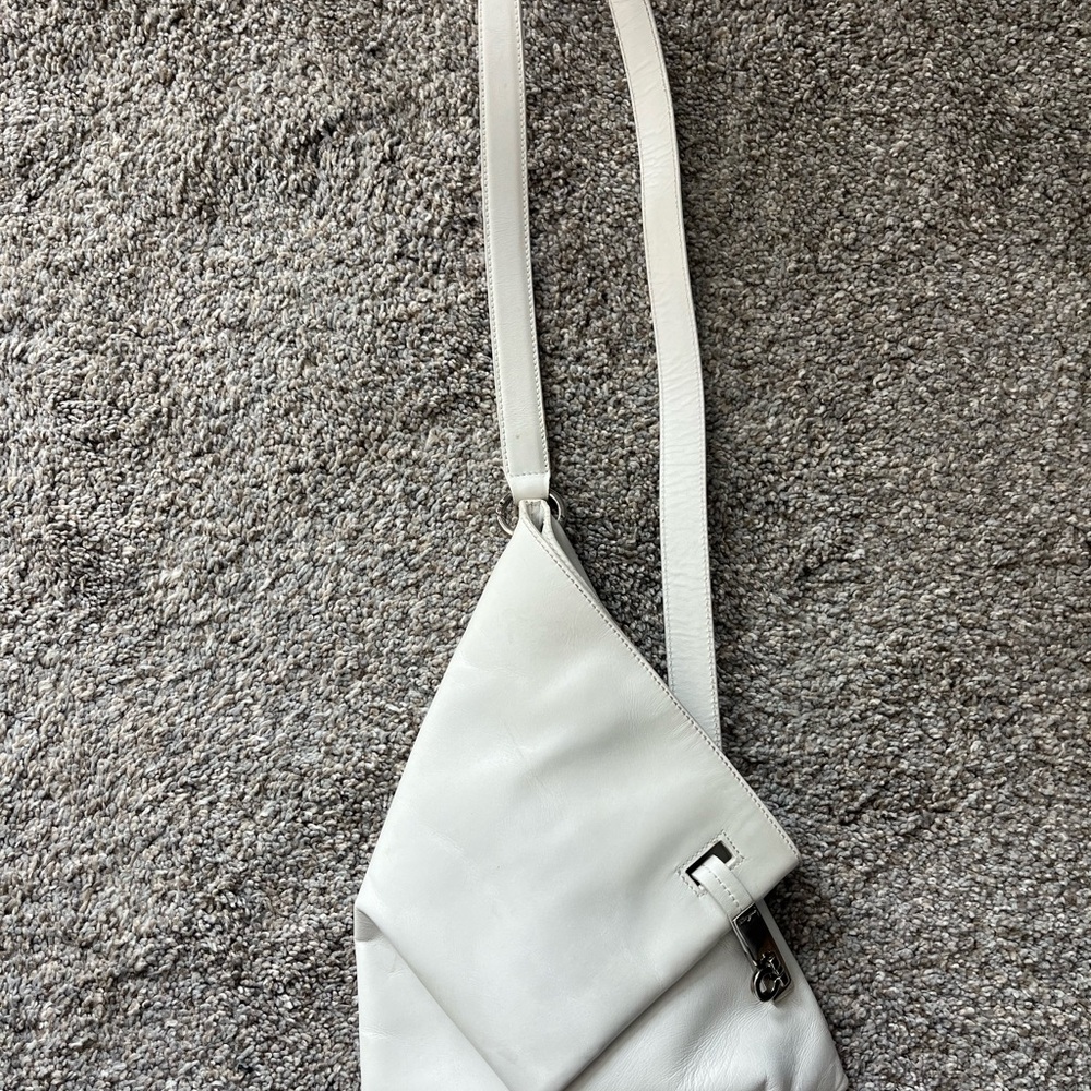 Salvatore Ferragamo white purse